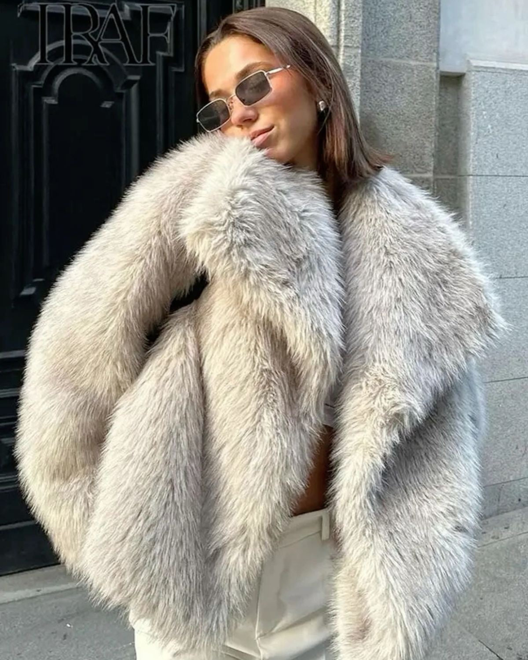Macie | Futrzany płaszcz