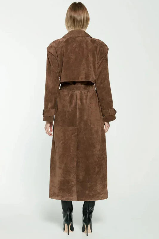 Allison™ | Elegancka zamszowa kurtka